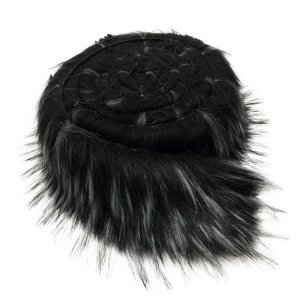 Magideal - Cortes , Cintas Para Costura, Juguete De Peluche, Tela Artificial Para Cubierta De Silla, Manualidades Diy, Decoración Del Hogar, , Pelo , Negro