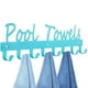 thumbnail image 1 of 1pc Pool Towel Hooks, Bathroom Wall Mount Towel Rack, Towel Holder. Carbon Steel Hanger Organizer, Indoor Outdoor For Robe, Towel, Coat, Swimsuit, Umbrella, Bag, Keys(Matte Black), 1 of 5