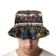 thumbnail image 4 of Auge de las Bestias Sombrero bucket para adultos, gorra de protección solar, sombrero de pescador plegable para viajes al aire libre, pesca y actividades de verano, 4 of 6