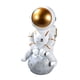 thumbnail image 5 of Estatuilla De Astronauta Escultura Estatua De Astronauta Para Estantería Estantería De Mesa 18cmx10cmx7.5cm, 5 of 5