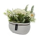 thumbnail image 3 of Planta Artificial Macetero Ceramica Blanco Arreglo Floral blanco, 3 of 6