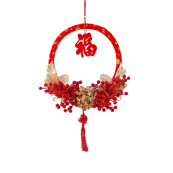 Guirnalda China Feng Shui Ornamento Colgante Chino Con Borla Para Decoración Estilo B