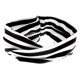 thumbnail image 3 of Niñas Bebé De La Venda De La Raya Elástico De Los Accesorios Del Hairband Del Pelo Negro Niños, 3 of 3