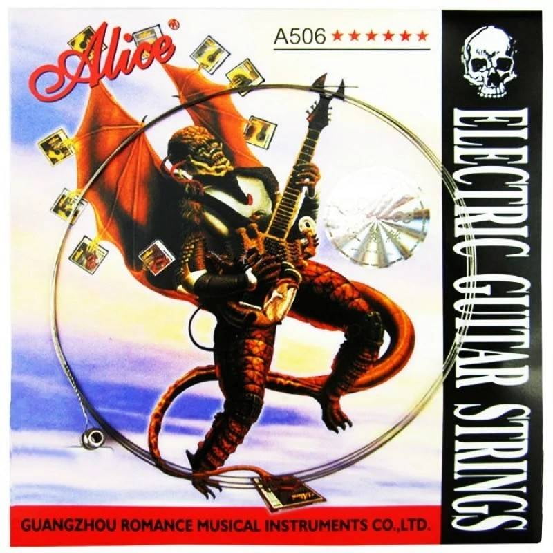 Set De Cuerdas Alice Para Guitarra Eléctrica A506l