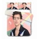 thumbnail image 1 of Harry Edward Style Singer Bedding Set 3-piece Duvet Cover Pillowcase 3-Piece Bedding Set (1 Duvet Cover + 2 Pillow Shams), 1 of 5