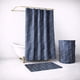 thumbnail image 1 of Set para baño Nautica Home Cortina+Alfombra+cesta diseño azul, 1 of 8