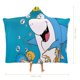thumbnail image 2 of Jabberjaw Manta Capa con Capucha Anti-Bolitas, Manta de Lana Ártica Suave, Manta Portátil de Felpa Ligera y Lujosa, Poncho para Siesta en Casa y Oficina, 100*130cm, 2 of 6