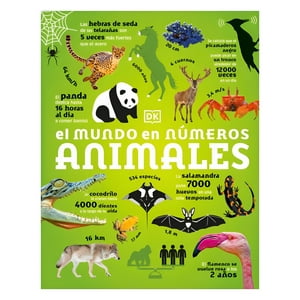 Dk - Libro El Mundo En Numeros: Animales - Autores