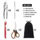 thumbnail image 2 of Set de Cascanueces para Cangrejo HIWARE de 20 Piezas - Herramientas para Mariscos, 2 of 7