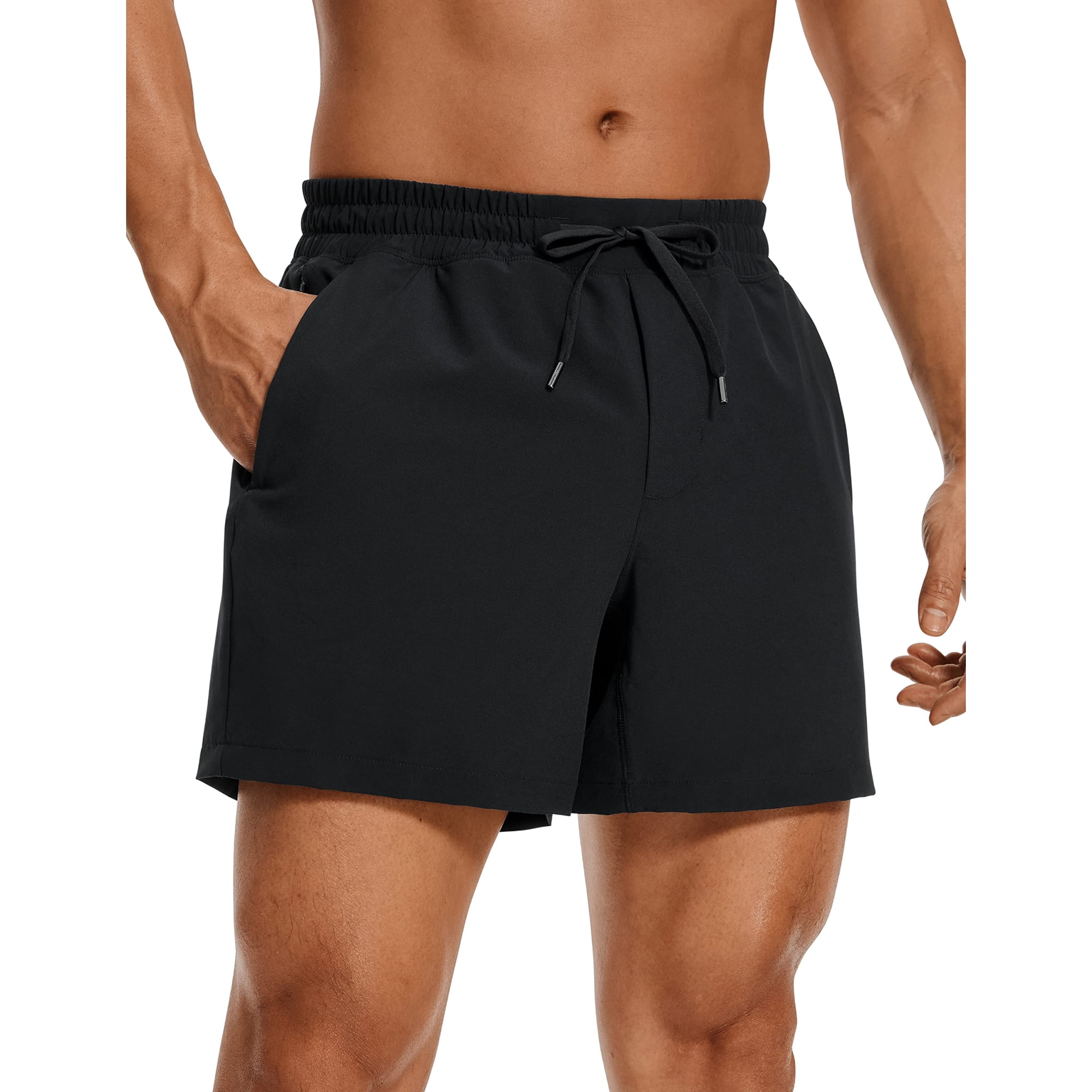Shorts Deportivos Crz Yoga Talla Xl Secado Rápido Con Bolsillos 13 Cm