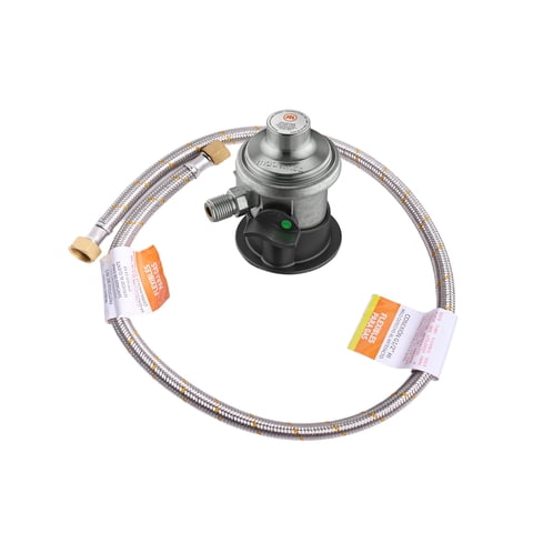 Mademsa - Kit Regulador Gas Hasta 15Kg + Flexible Gas 3/8 X 1/2