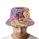 thumbnail image 4 of Día Soleado Sombrero bucket para adultos, gorra de protección solar, sombrero de pescador plegable para viajes al aire libre, pesca y actividades de verano, 4 of 6