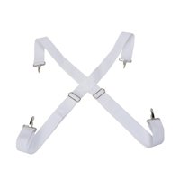 Bothyi - Correa Para Caja, Resistente, Fácil De Transportar, Para Estudiantes, Amantes De Los Instrumentos, Principiantes, Color Blanco