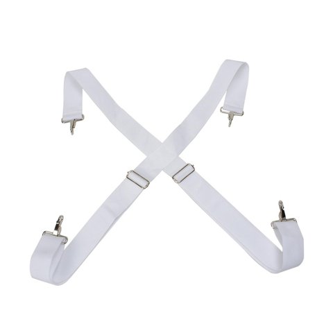 Bothyi - Correa Para Caja, Resistente, Fácil De Transportar, Para Estudiantes, Amantes De Los Instrumentos, Principiantes, Color Blanco