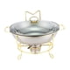 thumbnail image 2 of Juego De Calentadores De Bufet Con Tapas Transparentes Chafing Dish Para Cenas De Catering, 2 of 5