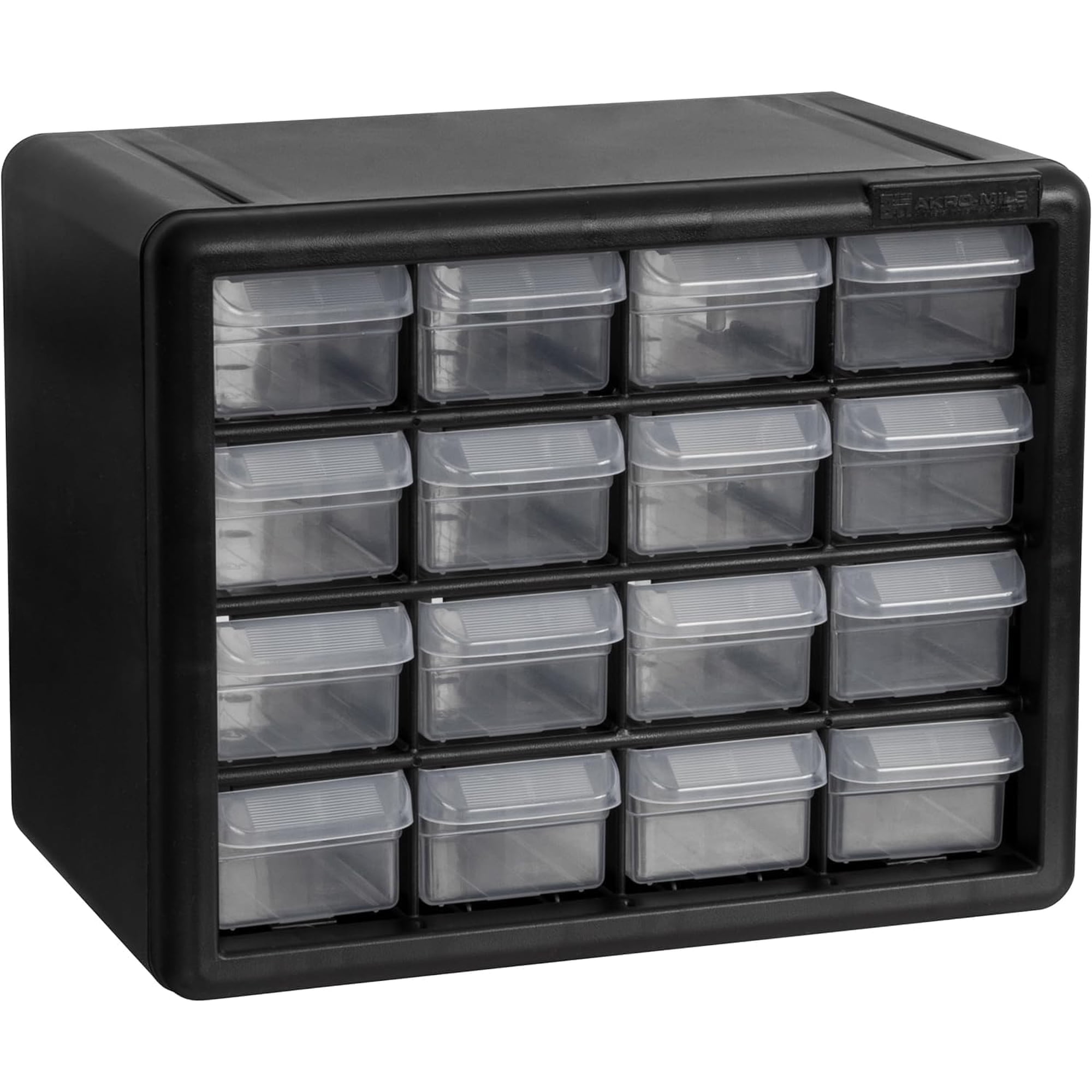 Gabinete De Plástico Con 16 Cajones Akro-mils 27x16x22 Cm