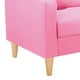 thumbnail image 3 of Sofa New Retro 3CG Felpa 05 Rosado, 3 of 6