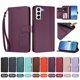 thumbnail image 4 of Funda Cartera Trébol para Samsung Galaxy S21 Plus con Ranuras Tarjetas y Carga Inalámbrica Violeta, 4 of 6