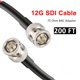 thumbnail image 2 of Cable SDI XRDS -RF 200 pies 3G/6G/12G Vídeo 75 ohmios RG6 BNC 4K, 2 of 6