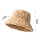 thumbnail image 4 of Sombrero de pescador de piel sintética para mujer, gorro cálido de moda para exteriores, gorro de pescador de felpa Sherpa para invierno, 4 of 5