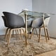 thumbnail image 2 of Comedor Mesa Rubi Gold 160x80 + 4 Sillas Cup Gris, 2 of 3