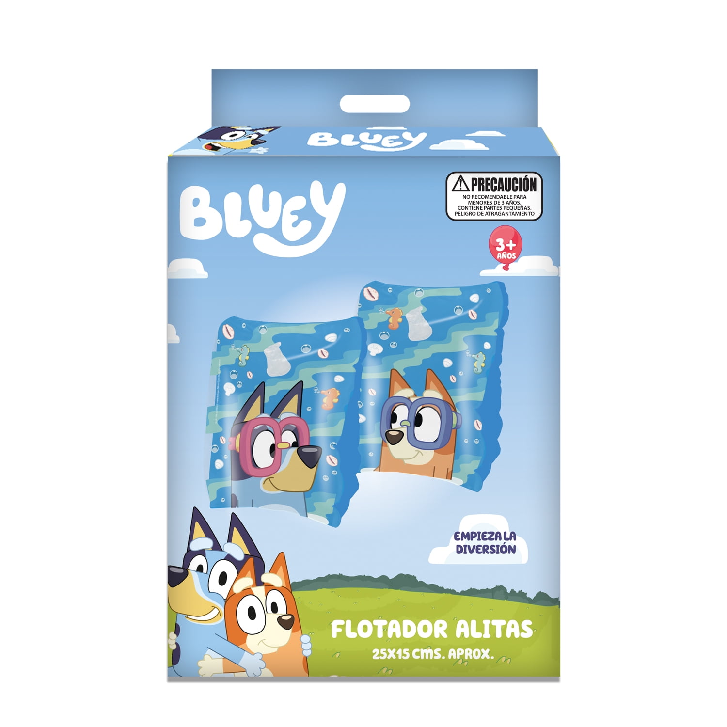 Flotador Alitas 25x15 Cm Bluey