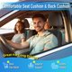 thumbnail image 3 of Cojín para asiento de coche y almohada de respaldo Lofty Aim Black, 3 of 9