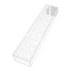 thumbnail image 3 of Florero rectangular Florero de acrílico Florero de acrílico Florero moderno Maceta Soporte de planta hidropónica para Centro de mesa Decoración para 45x10x6.5cm 18 Hoyos, 3 of 5