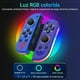 thumbnail image 3 of Mando Iluminado para Nintendo Switch - Control Inalámbrico de Juego con Turbo y Sensor de Movimiento, Azul y Morado, 3 of 7
