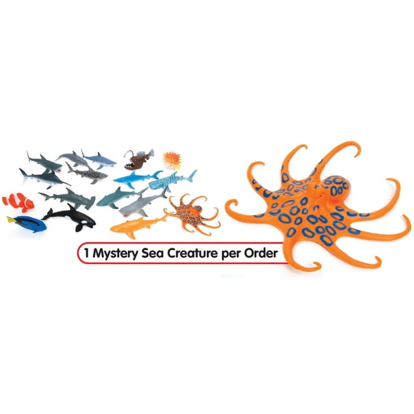 Juguete Coleccionable Criatura Marina Sorpresa Zoo Troop Plastico