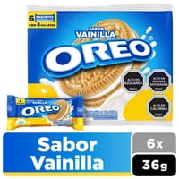 Galleta Oreo Sabor Vainilla Pack 6Un