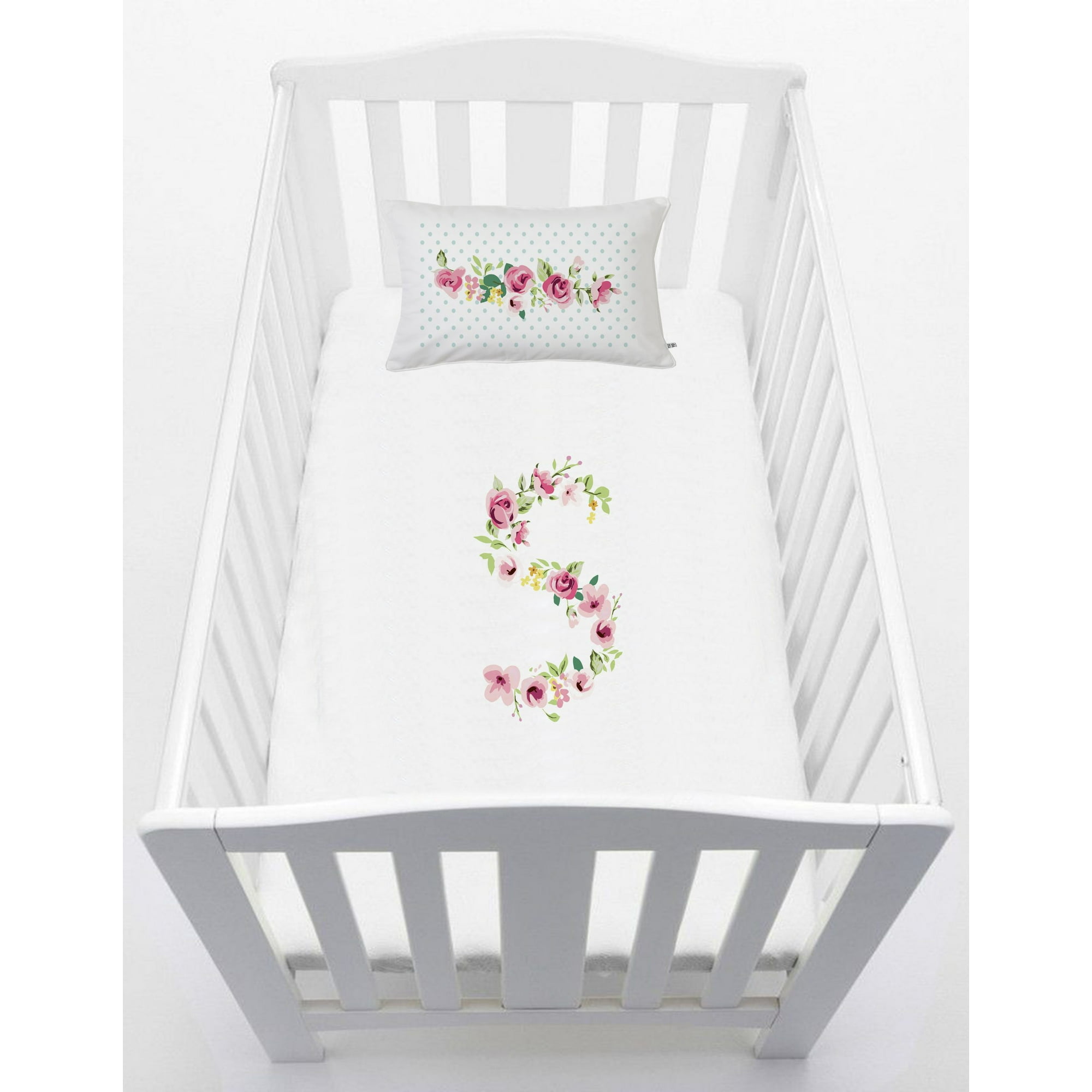 Tuyo Print - Cubreplumón Cuna Letras Vintage S