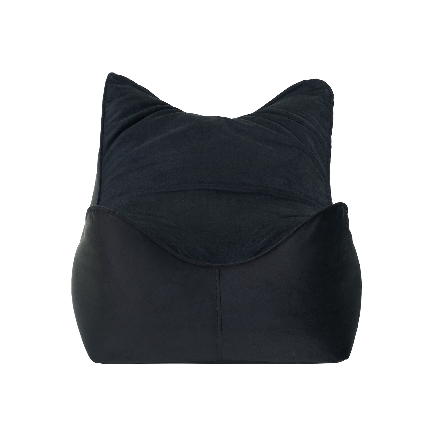 Bodevir - Pouf Potter 1C Felpa Negro