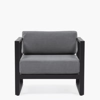 Form Design - Sofá 1C Montego Ole Gris Oscuro/Gris