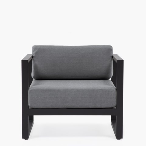 Form Design - Sofá 1C Montego Ole Gris Oscuro/Gris