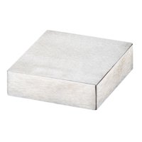 Magideal - Bloque De Banco De Metal, Herramienta Para Joyeros, Banco De Trabajo Cuadrado, Yunque Plano Para Estampado De Metal, Reparación De Joyas, Persecución, , S S