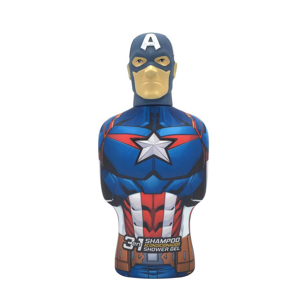 Shampoo 3 En 1 Avengers 3d 350 ml Gelatti