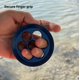 thumbnail image 5 of Carrete de pesca Yoyito de aluminio compacto para bolsillo y viaje, acabado dorado, 5 of 9