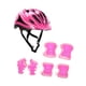 thumbnail image 3 of 7 Unids/set Casco De Bicicleta Para Niños Para Deportes Al Aire Libre Patinaje En Línea Patinaje Rosa, 3 of 5