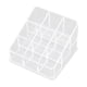 thumbnail image 2 of Caja De Almacenamiento De Cosméticos Acrílicos, Contenedor De Esmalte De Uñas Transparente Para Botellas, Cepillos, 9 Rejillas, 2 of 5