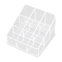 Magideal - Caja De Almacenamiento De Cosméticos De Acrílico, Vitrina De Cosméticos, Organizador De Brillo De Labios, Estuche Para Lápiz Labial, Estuche Para Lápi 9 Rejillas