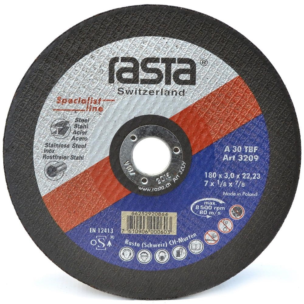 Rasta Imposta - Disco Corte Metal 7 Pulg