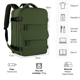 thumbnail image 2 of Mochila De Viaje Avión Cabina Gran Capacidad Usb 30 Lts, 2 of 3