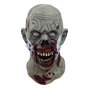 Dym - Máscara Halloween Cara Sangienta De Zombie.