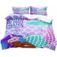 thumbnail image 1 of 3PCS Pink Bedding White Duvet Cover Full Kids Bedding Gold Glitter Crown Castle Fairy Tale Princess Comforter Bedspread Quilt Cover, 1 of 5