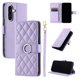 thumbnail image 4 of Funda Acolchada con Anilla y Correa para Samsung Galaxy A56 5G Slots para Tarjetas Morado, 4 of 5