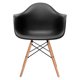 thumbnail image 1 of Butaca Eames Daw C/Brazos Replica Negro, 1 of 4