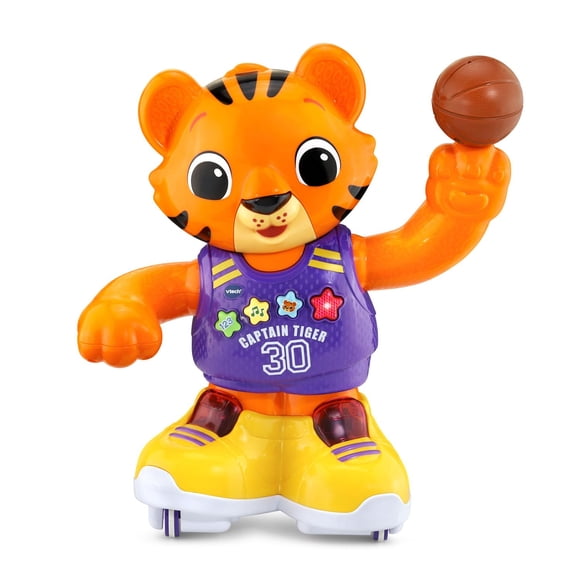 Tiger de juguete VTech Dribble and Bounce para niños de 9 a 36 meses
