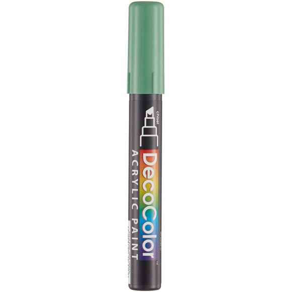 Marcador de Pintura Acrílica Marvy Uchida Decocolor Verde Jade
