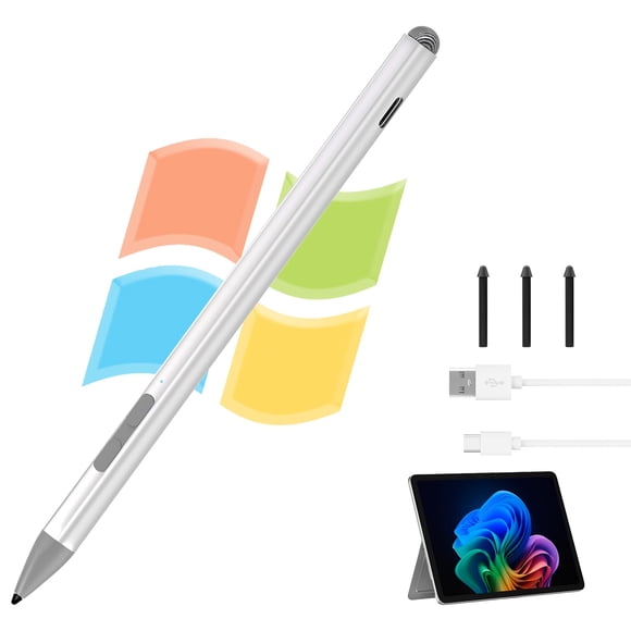 Lápiz Stylus Cbcuyle para Surface Pro 12/11/10/X/9/8/7/6/5/Go 3/Go 2/Book/Laptop 5/Studio 2
